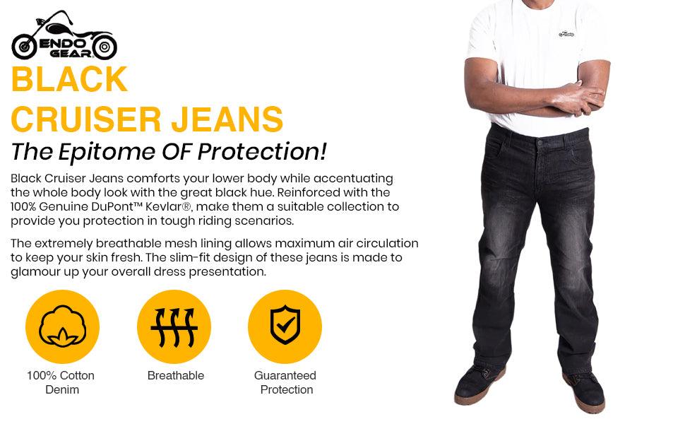 Lemant Black Cruiser Denim Jeans – Stylish & Comfortable Fit - Image 6