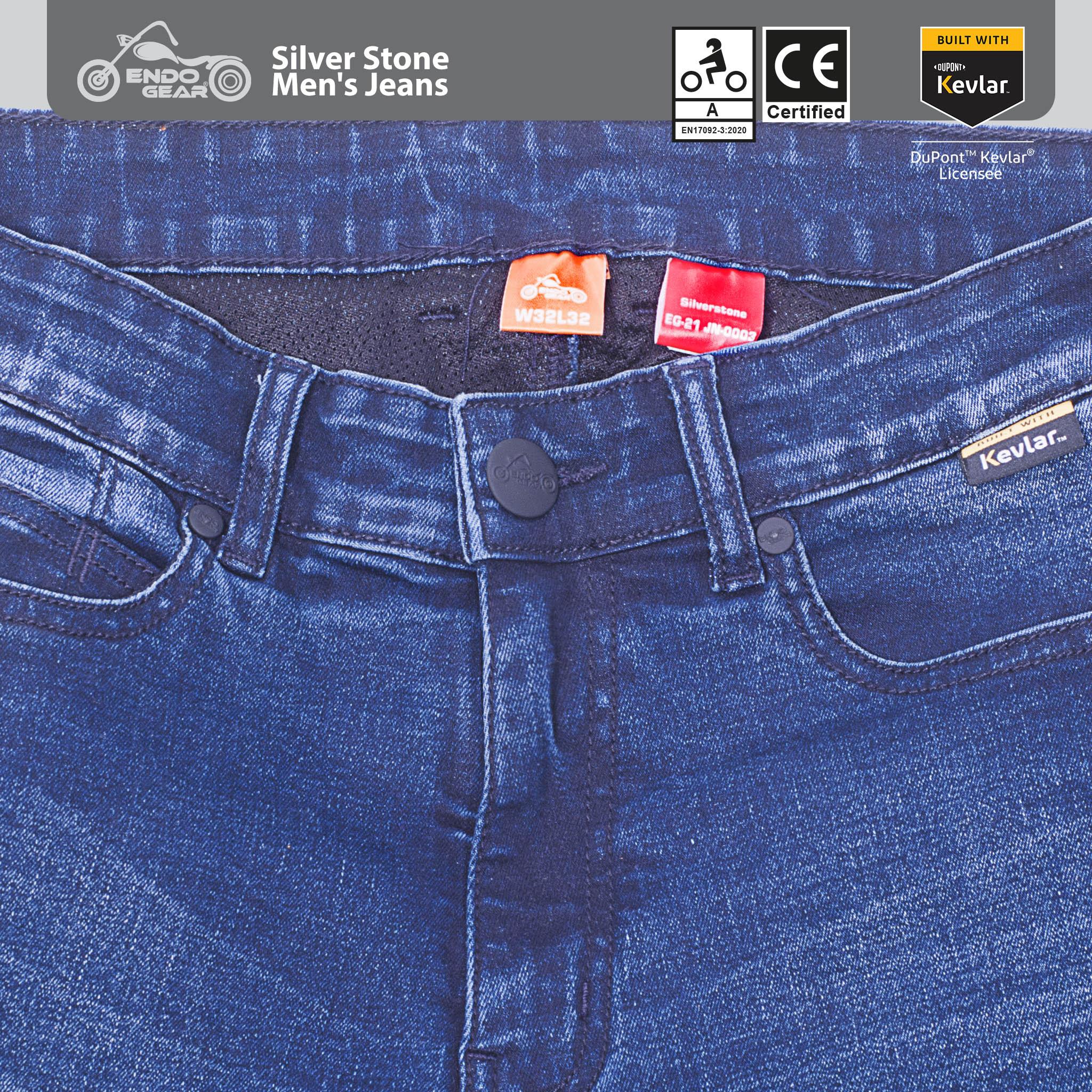 Lemant Men’s Silver Stone Jeans – Classic Durable Denim - Image 2