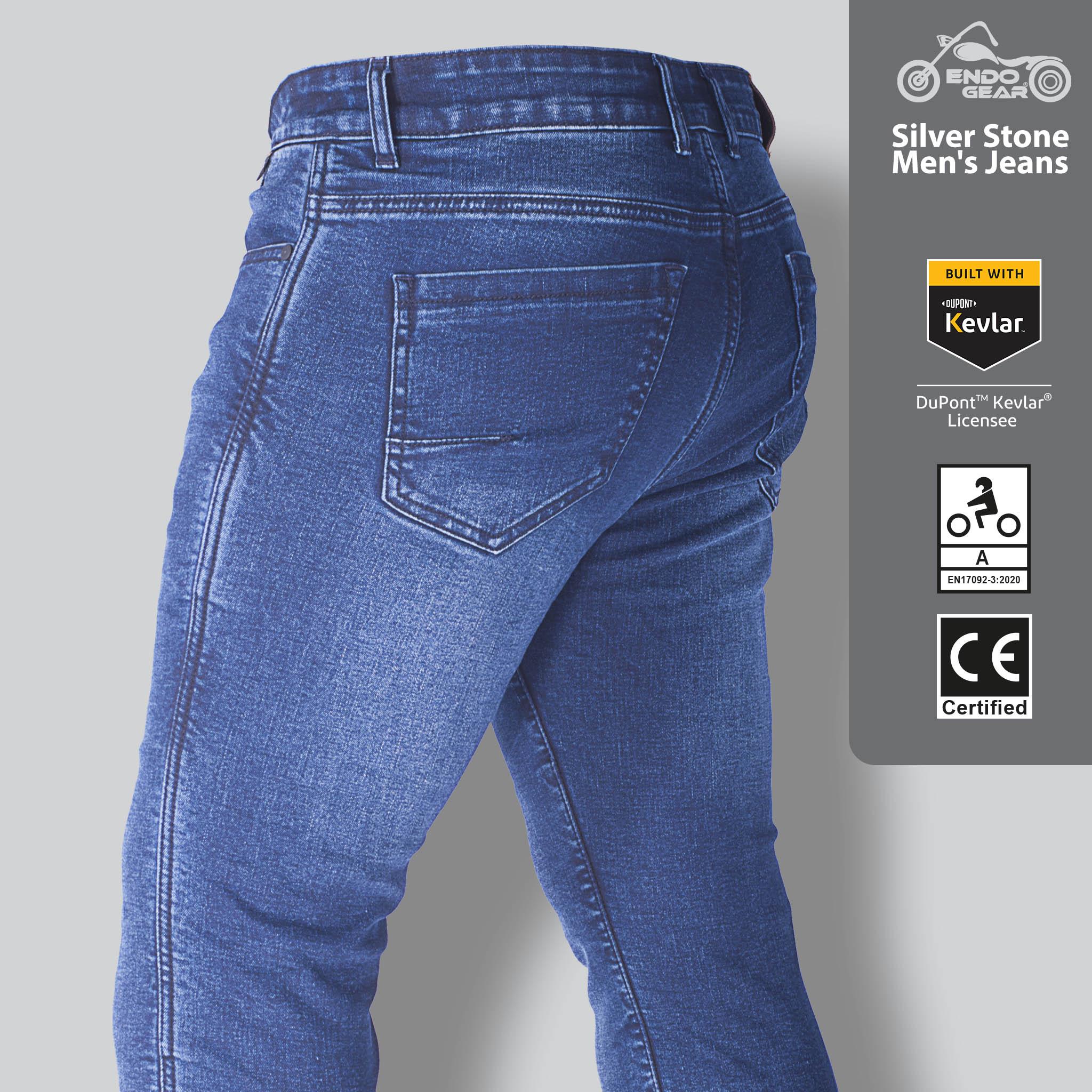 Lemant Men’s Silver Stone Jeans – Classic Durable Denim - Image 5